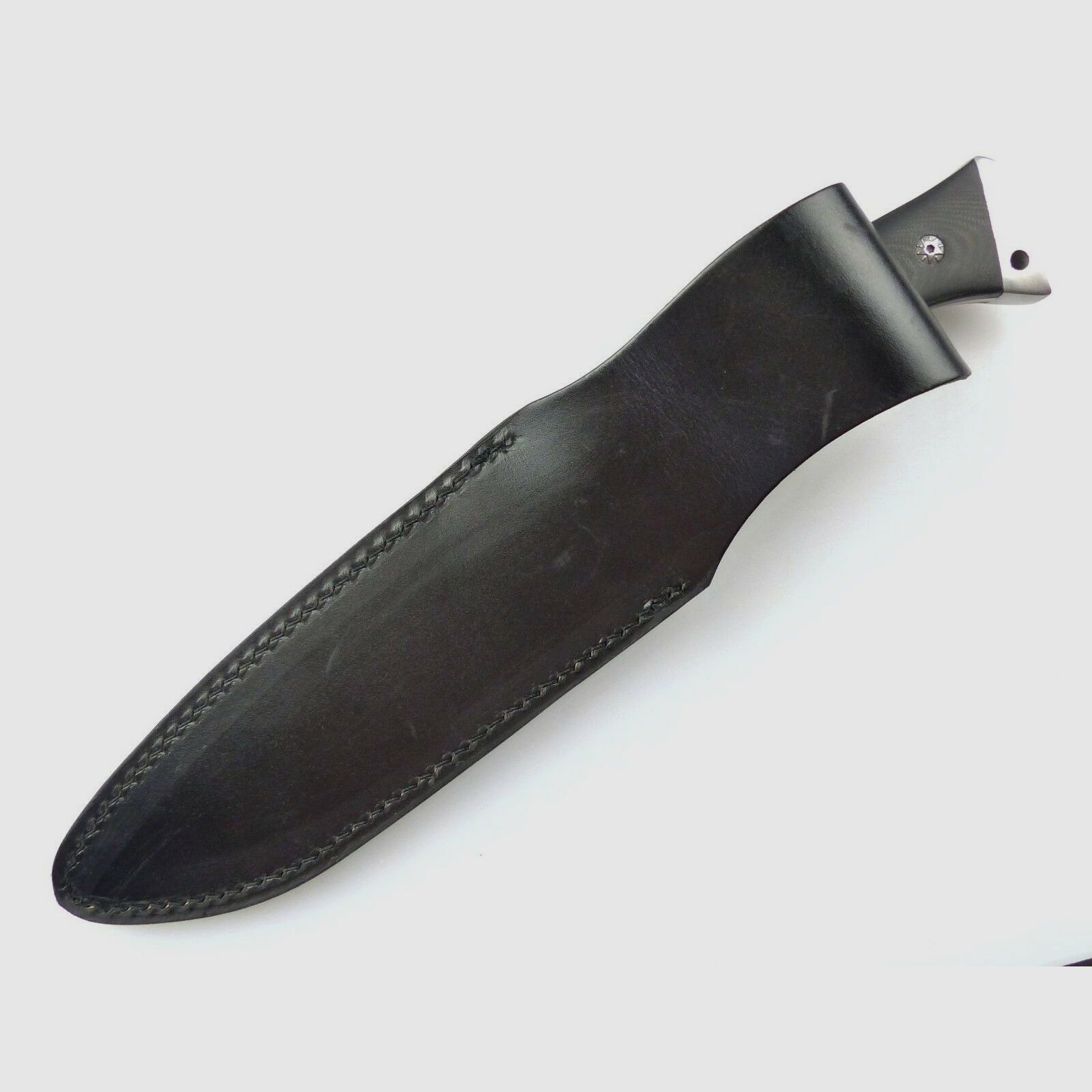 181946 Coltello da esterno Parforce Conquista con fodero in pelle in scatola regalo