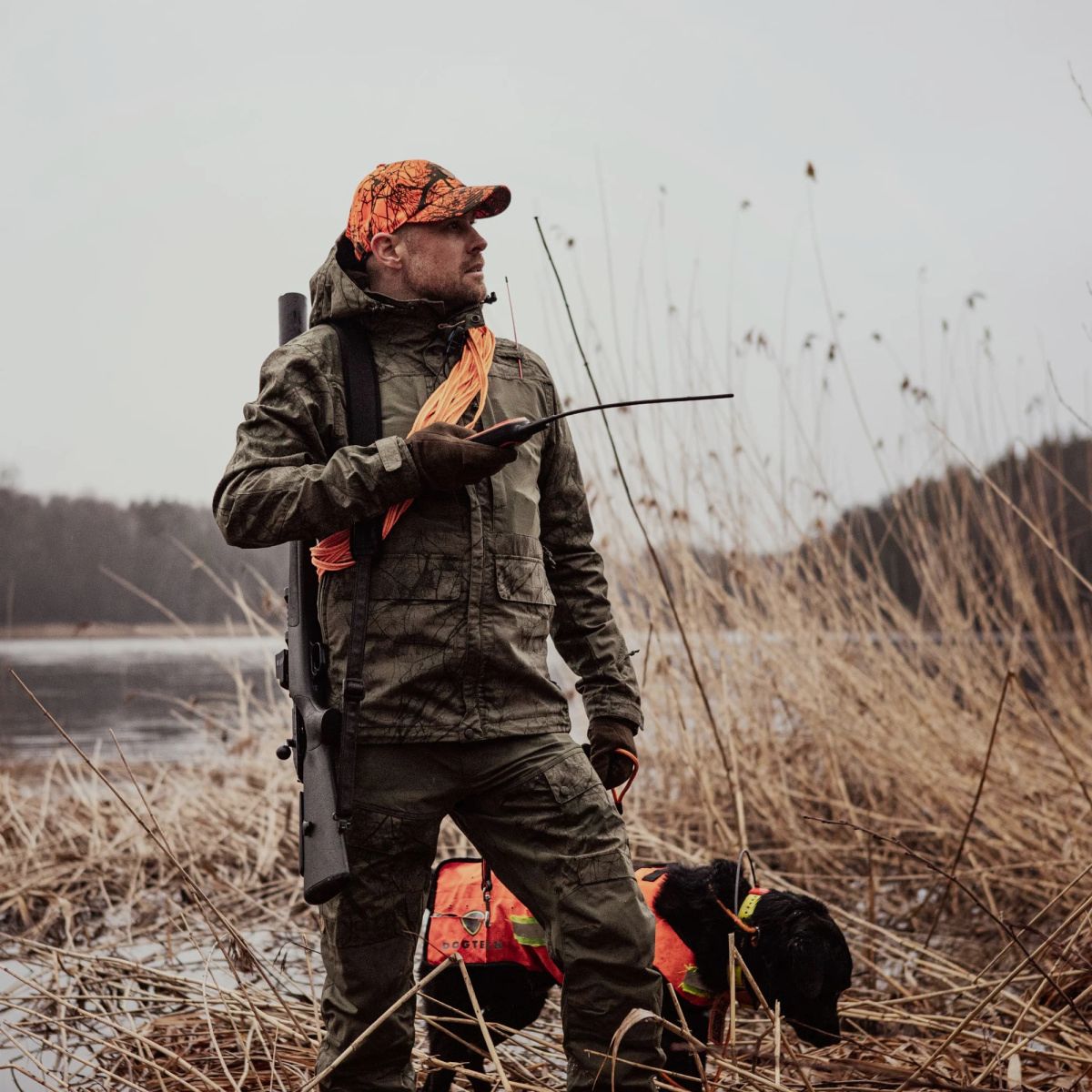 FJÄLLRÄVEN Lappland Camo Cap Orange Camo