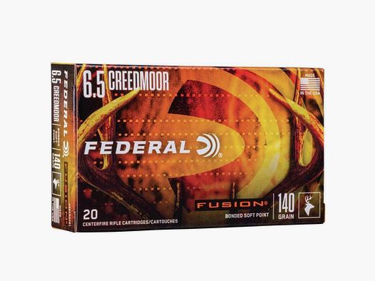 6.5 Creedmoor 9.1g/140grs. Federal Ammunition