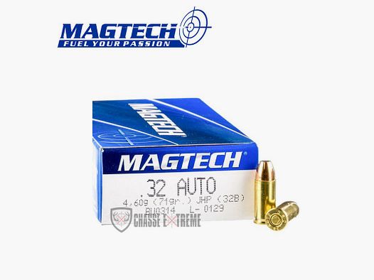50 cartridges MAGTECH cal 32 Auto 71gr JHP