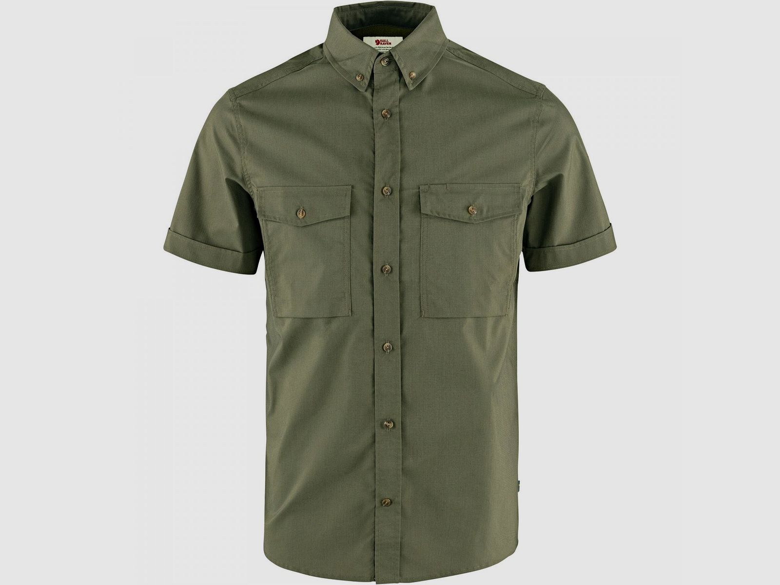 Övik Air Stretch SS Shirt M Herren ( Laurel Green)