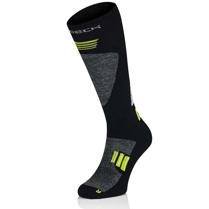 Brubeck Ski Force ski socks black/green