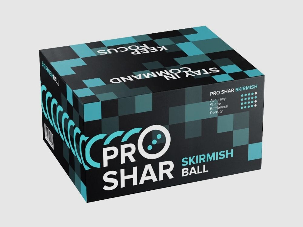 ProShar Skirmish Training Paintballs (2000er Karton)