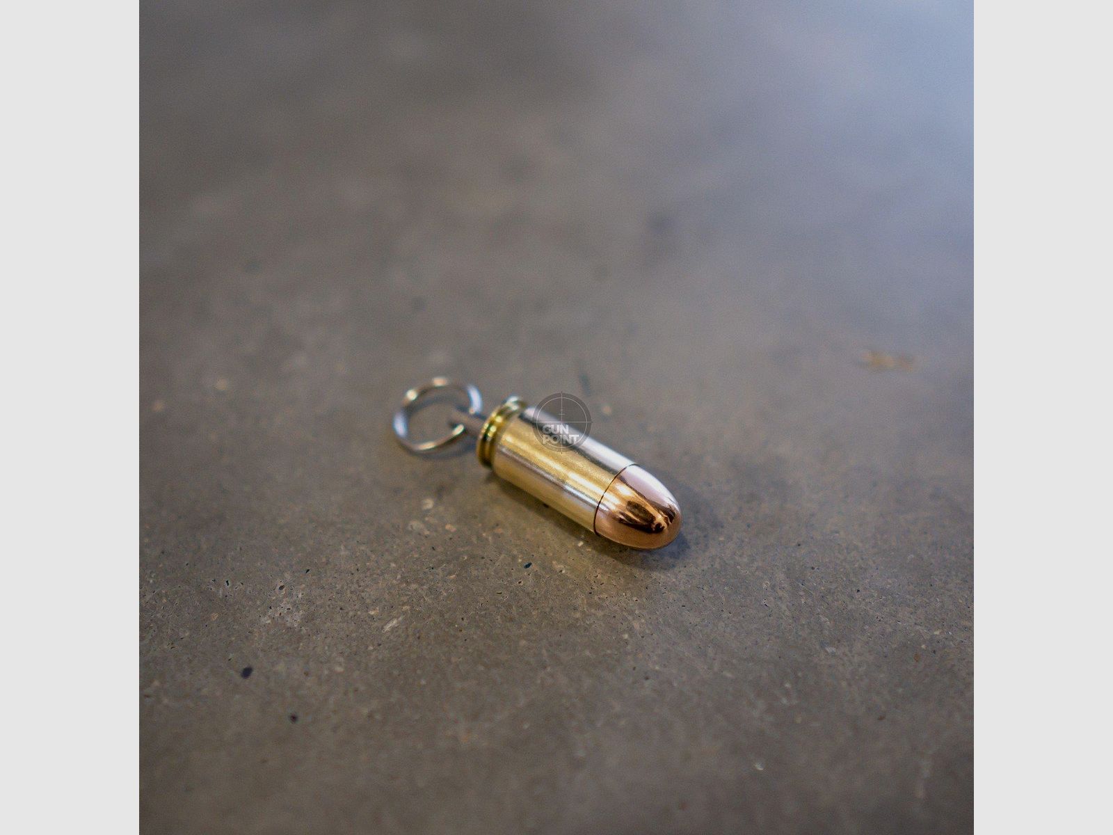 BULLET KEYCHAIN .45 ACP Full Metal Jacket Copper