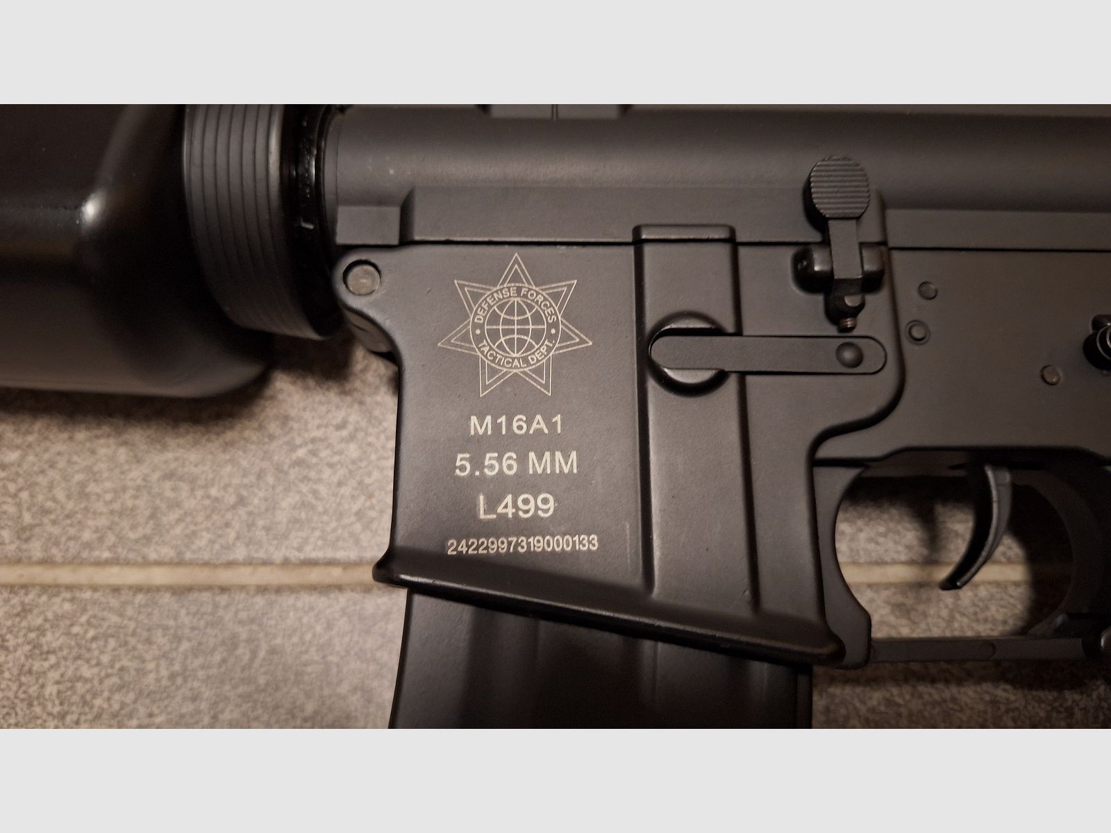 M16A1 VN Vietnam Sturmgewehr, Vollmetall, CO2 Kaliber 4,5 mm BB-NEU!