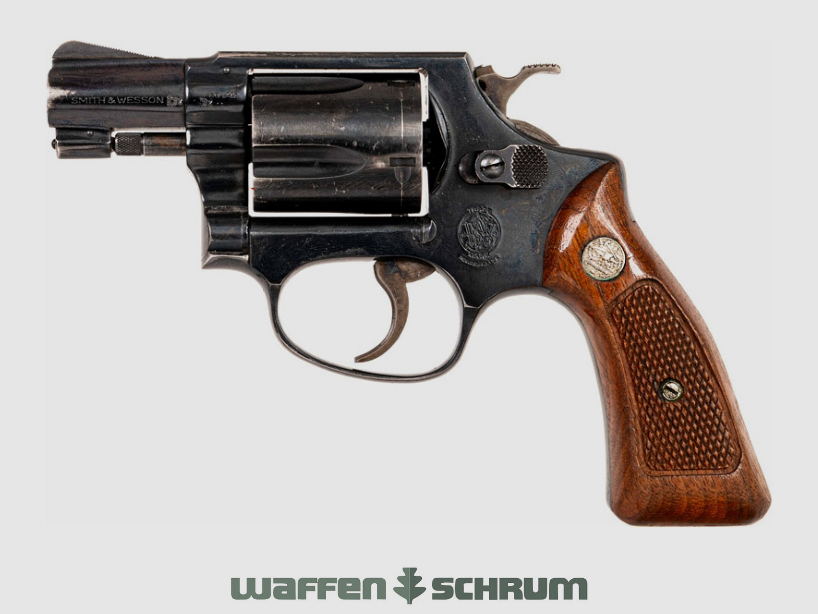 Smith & Wesson Mod. 36 .38Special, funda de cuero para cinturón LL: 2 pulgadas