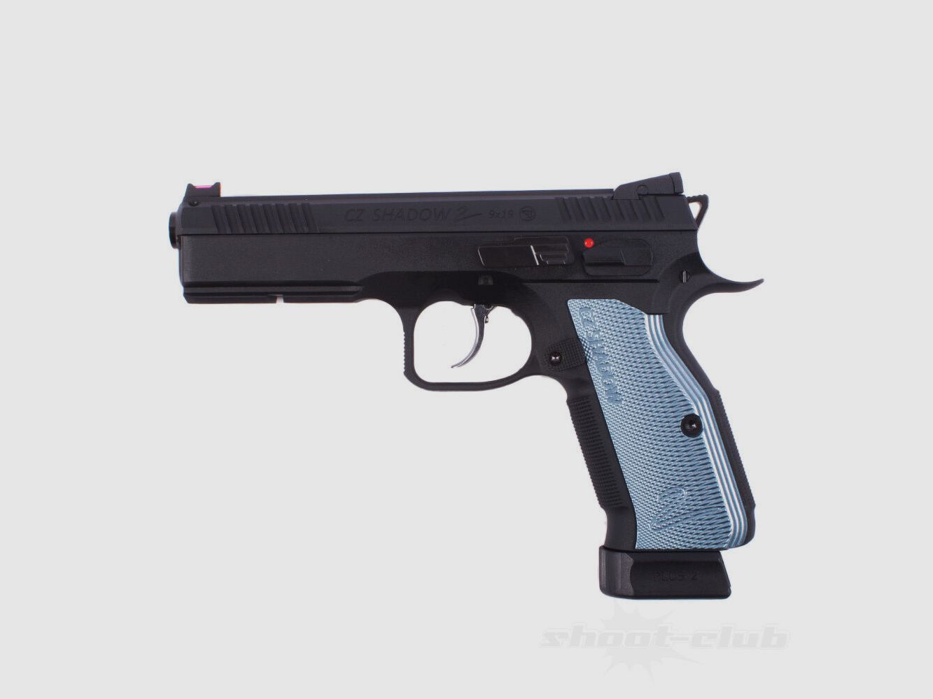 CZ Shadow 2 Co2 Pistole GBB 4,5mm BB schwarz blau