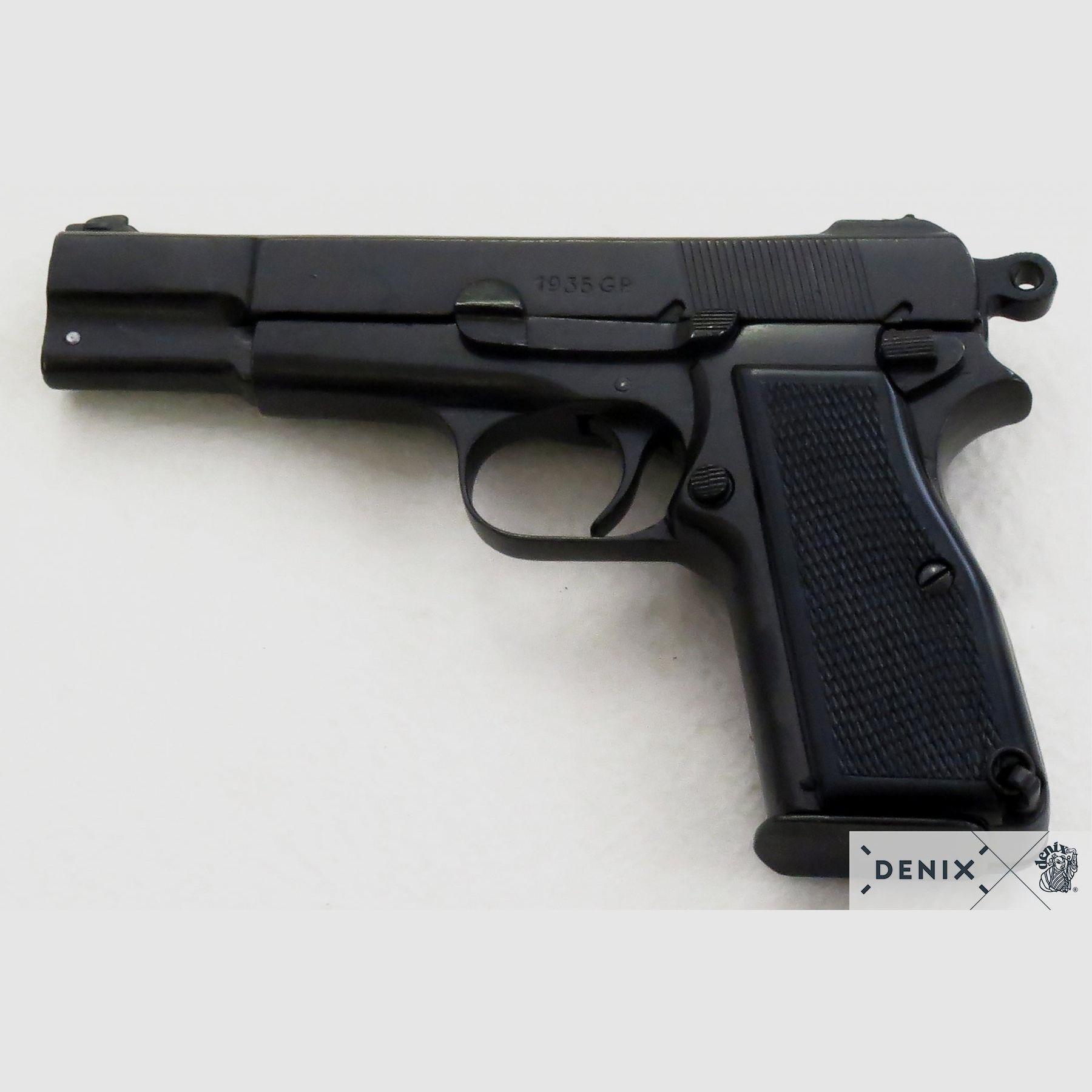 Pistolet Browning HP – réplique Denix, image 6 sur 12