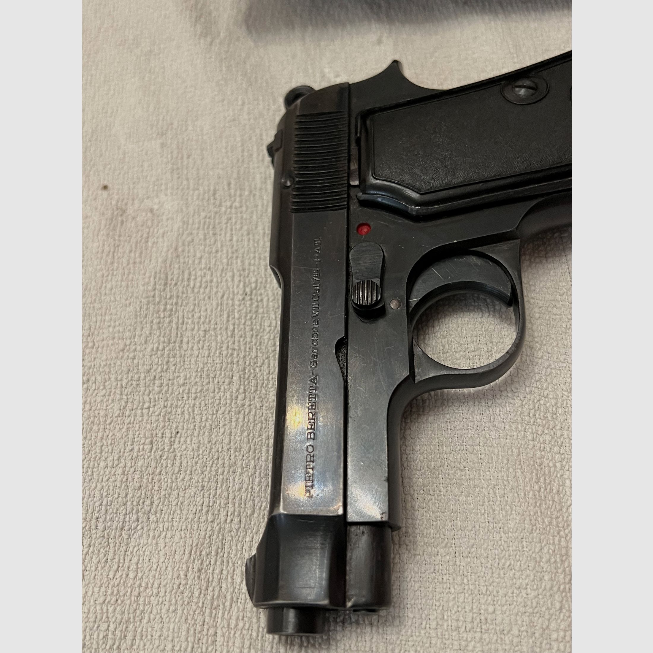 Halve automatische pistool Pietro Beretta Gardone 7,65mm