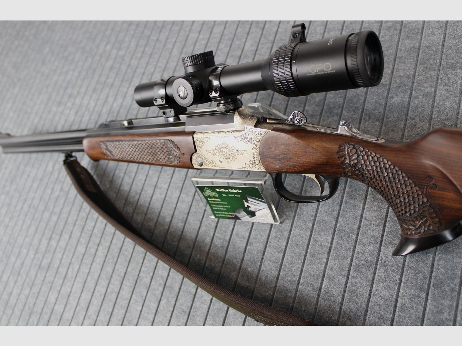 Blaser Bockdoppelbüchse .30-06 Spr. GPO Spectra 8X 1-8X24i