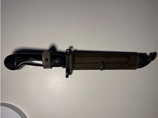 Baïonnette DDR / NVA AK 47, couteau de combat pour Kalachnikov