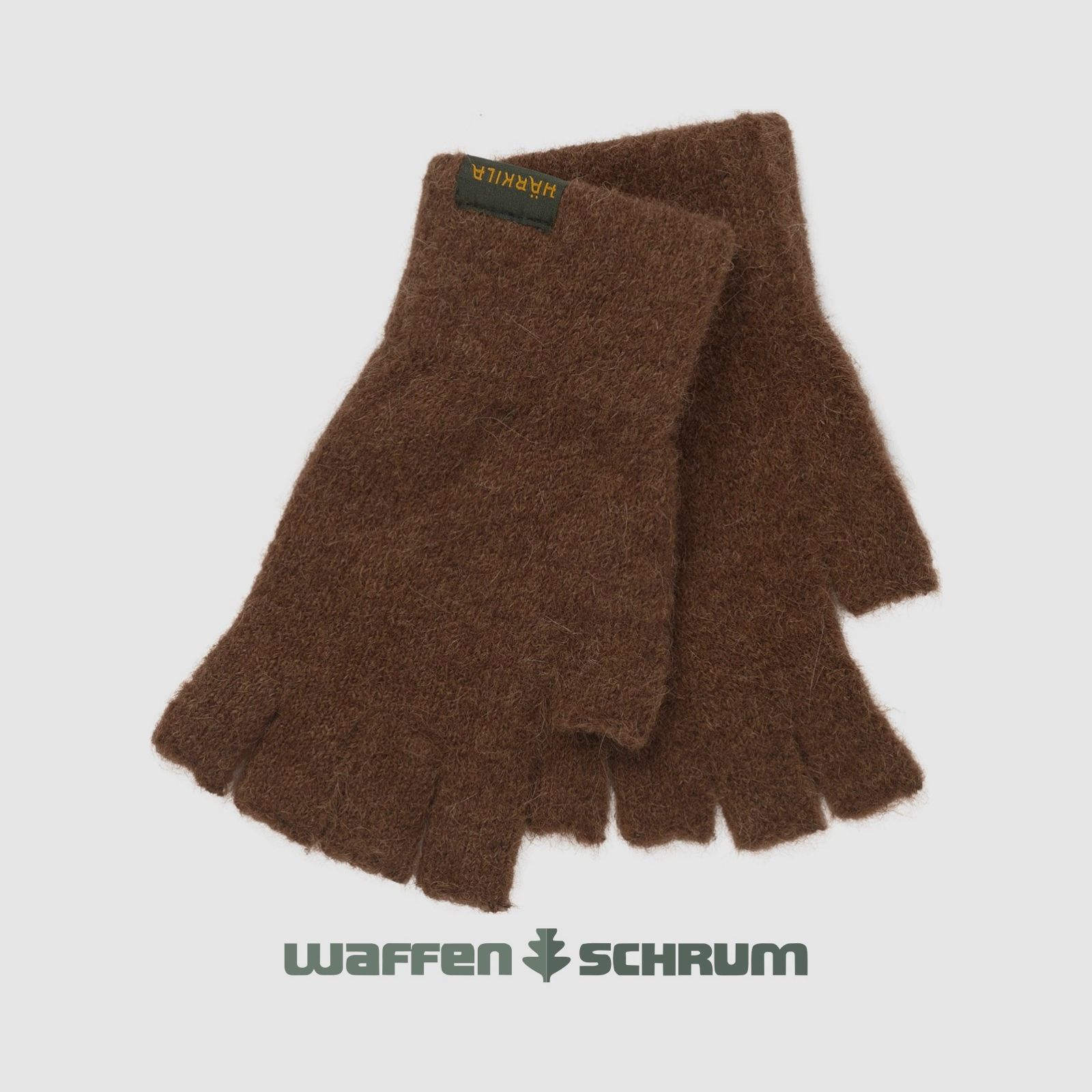 Gants Härkila Doigts Alpaca Pinecone Brown