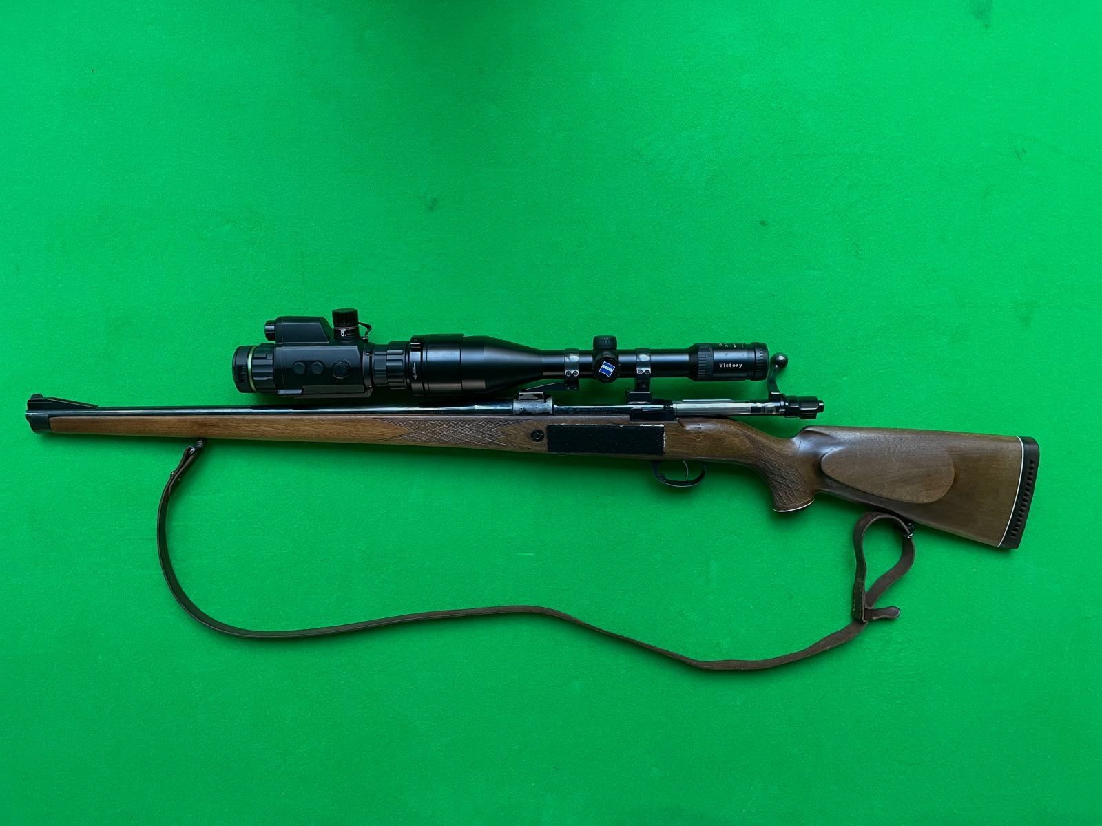 Kettner Stutzen Mod. L 83 mit Zeiss Glas & Vorsatz