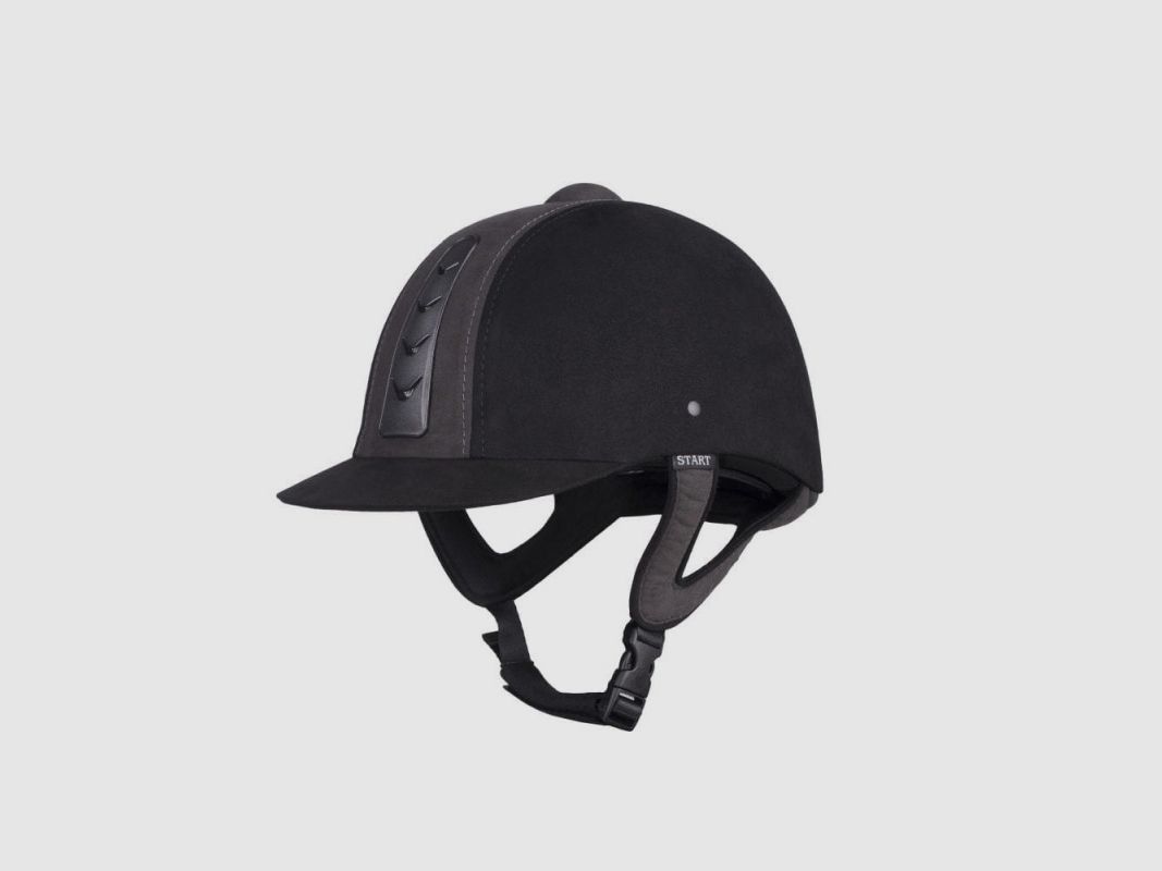 Kask START Sport+ verstelbaar zwart/grijs