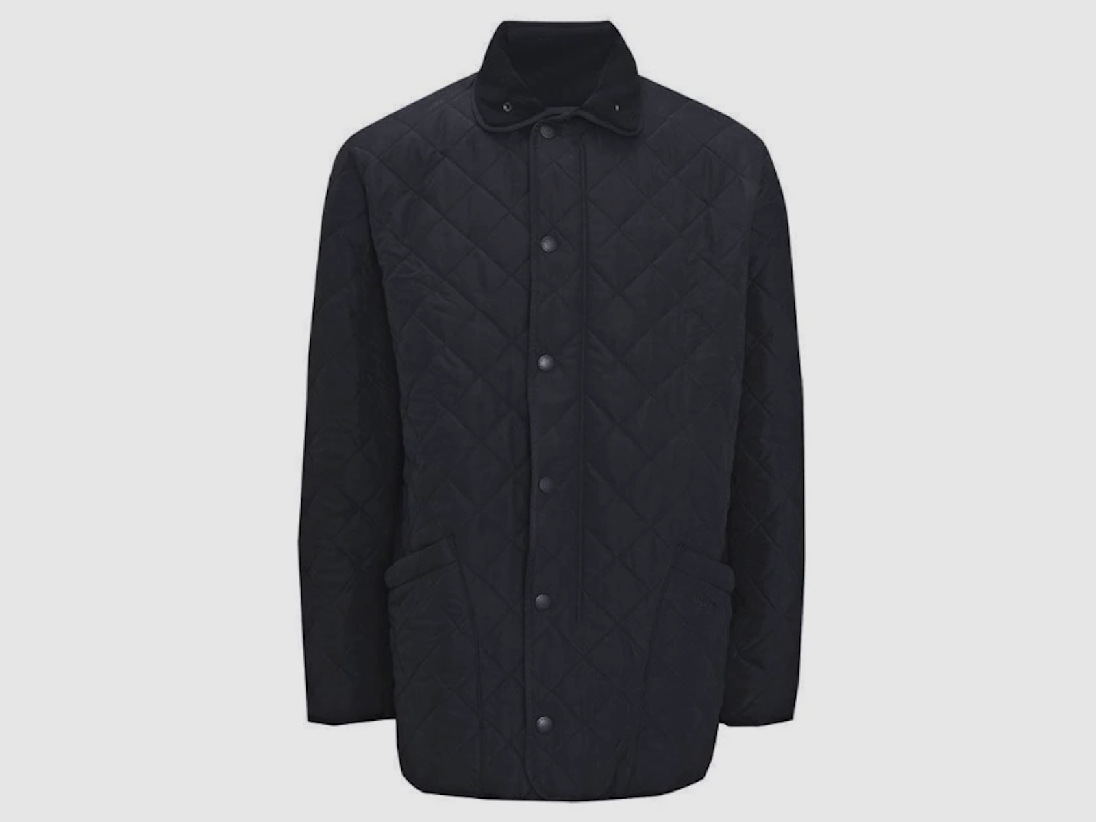 BARBOUR Microfibre Polarquilt Herrenjacke Navy