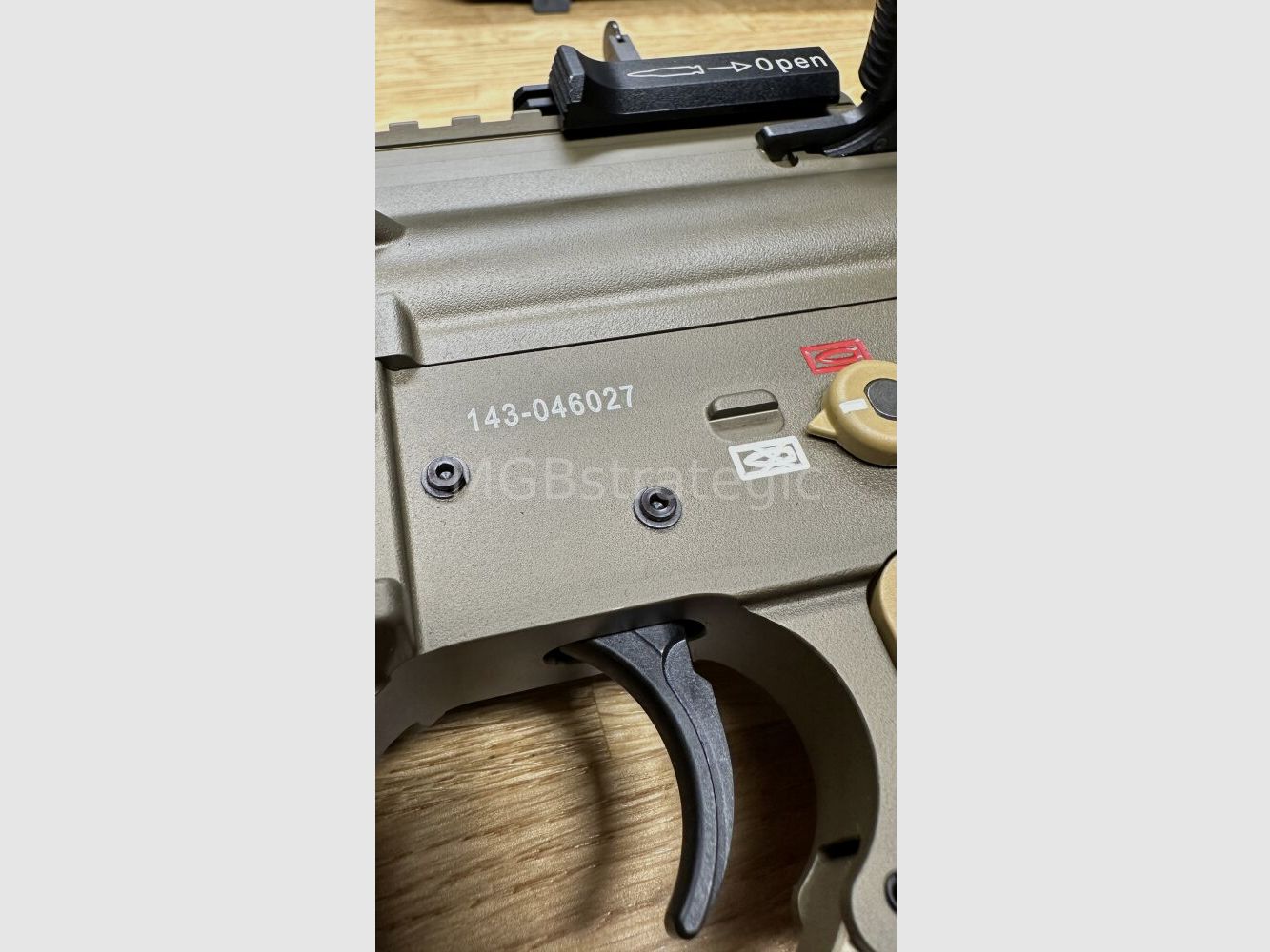 Heckler & Koch MR223 A3 G95K upgrades 14.5" barrel semi-automatic rifle .223Rem civilian version H&K G95K with G95K upgrades / HK416 H&K 416 / MR 223 A3