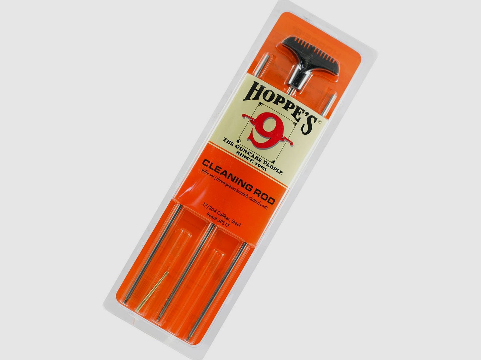 Baqueta de limpieza HOPPE’S para rifle – cal .17