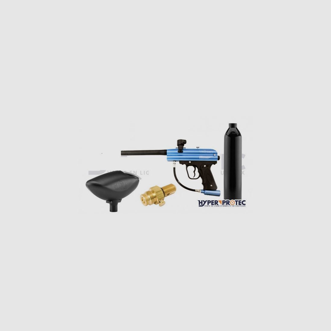 Pack Paintball VALKEN RAZORBACK BLAU, Bild 1 von 2