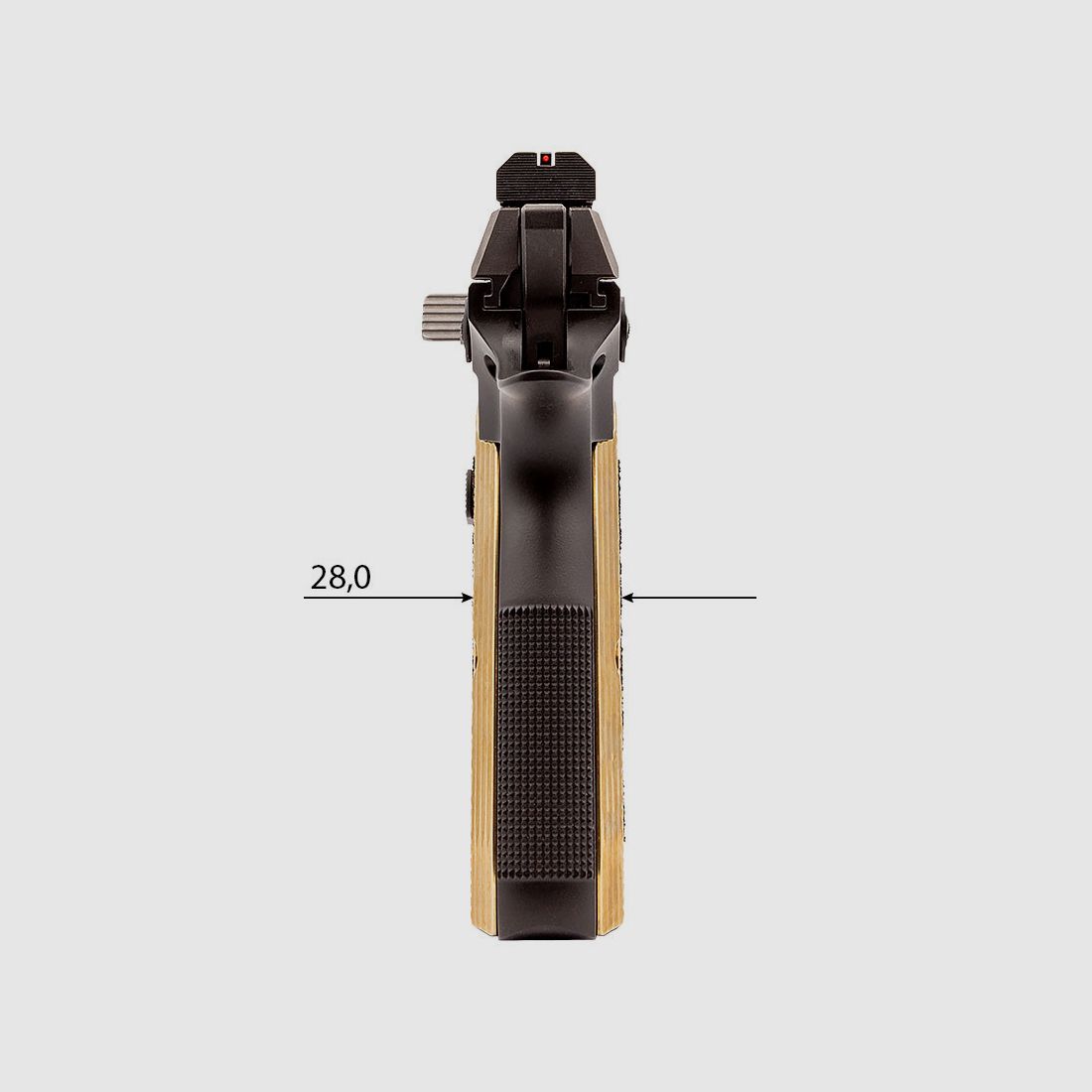 Eemann Tech Griffschalen aus Messing für CZ 75, CZ 75 TS, CZ SHADOW 2, Größe: L, Bild 2 von 3