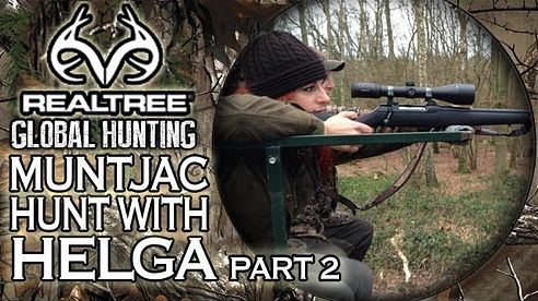 Muntjac Hunting with Miss Hunter of Germany - Part 2