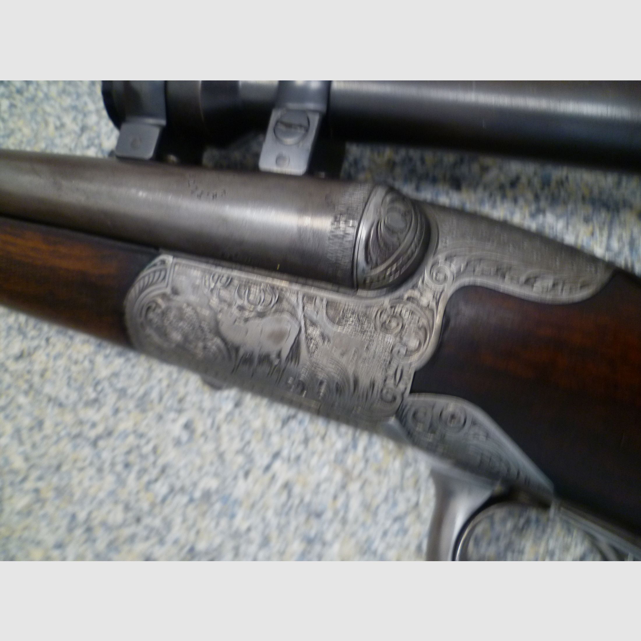 Drilling "unbekannt" 16/70 & 9,3x72R & .22 Win.Mag 
