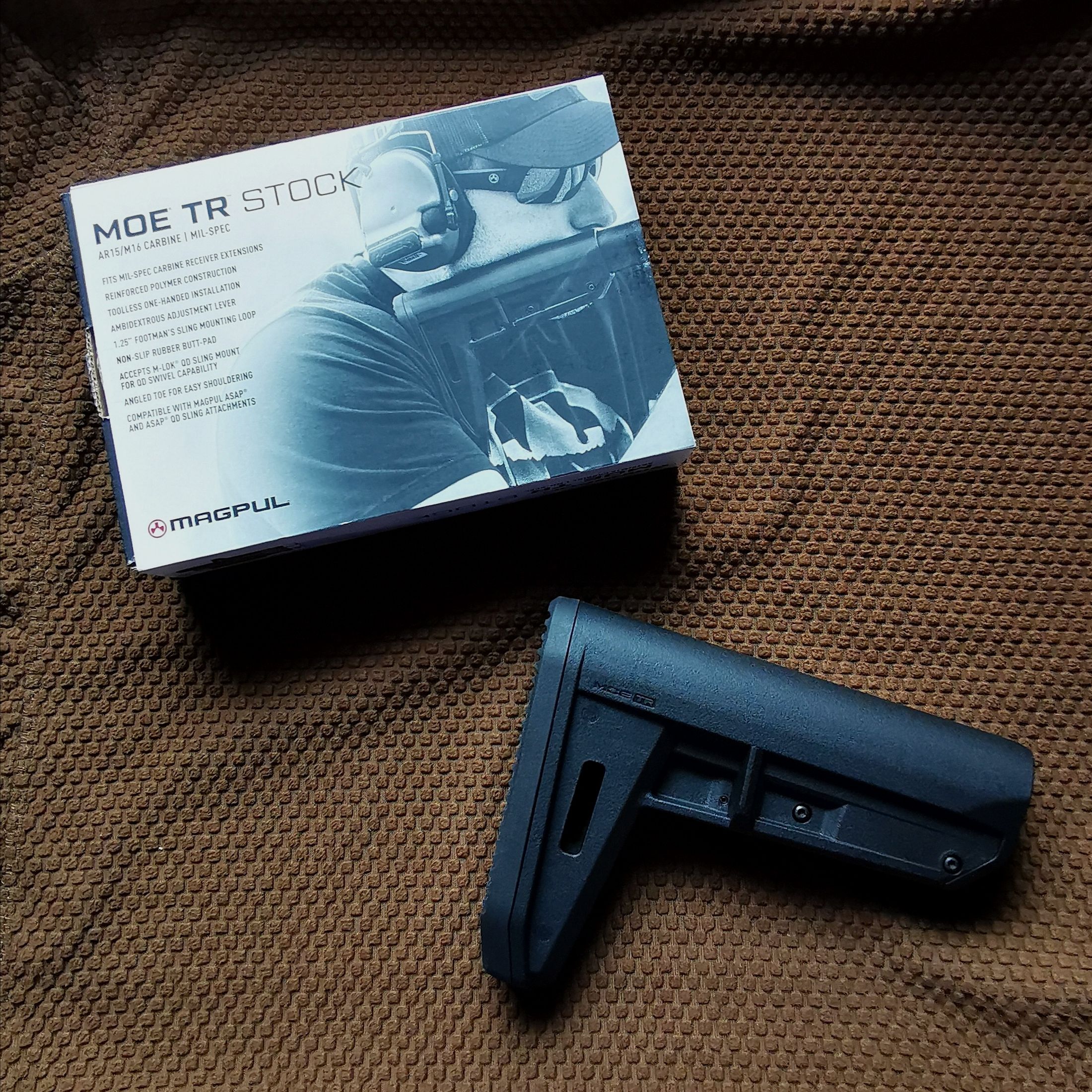 Magpul MOE TR Stock AR15/M16 Carbine Mil-Spec – NEW