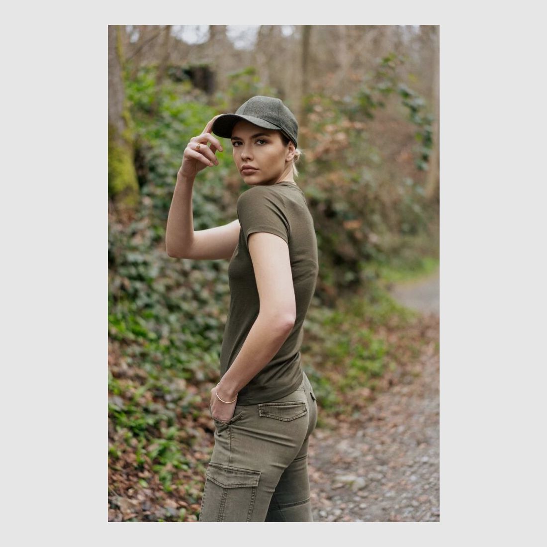 Ostermayer Jagd T-Shirt 100% Merino Damen - Ostermayer Jagd
