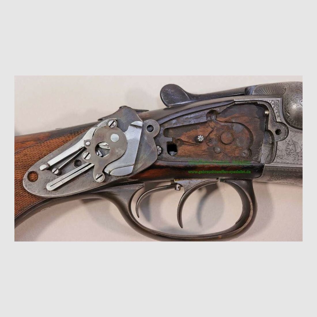 Sauer y Sohn/Suhl taladro de cerrojo lateral de antes de la guerra