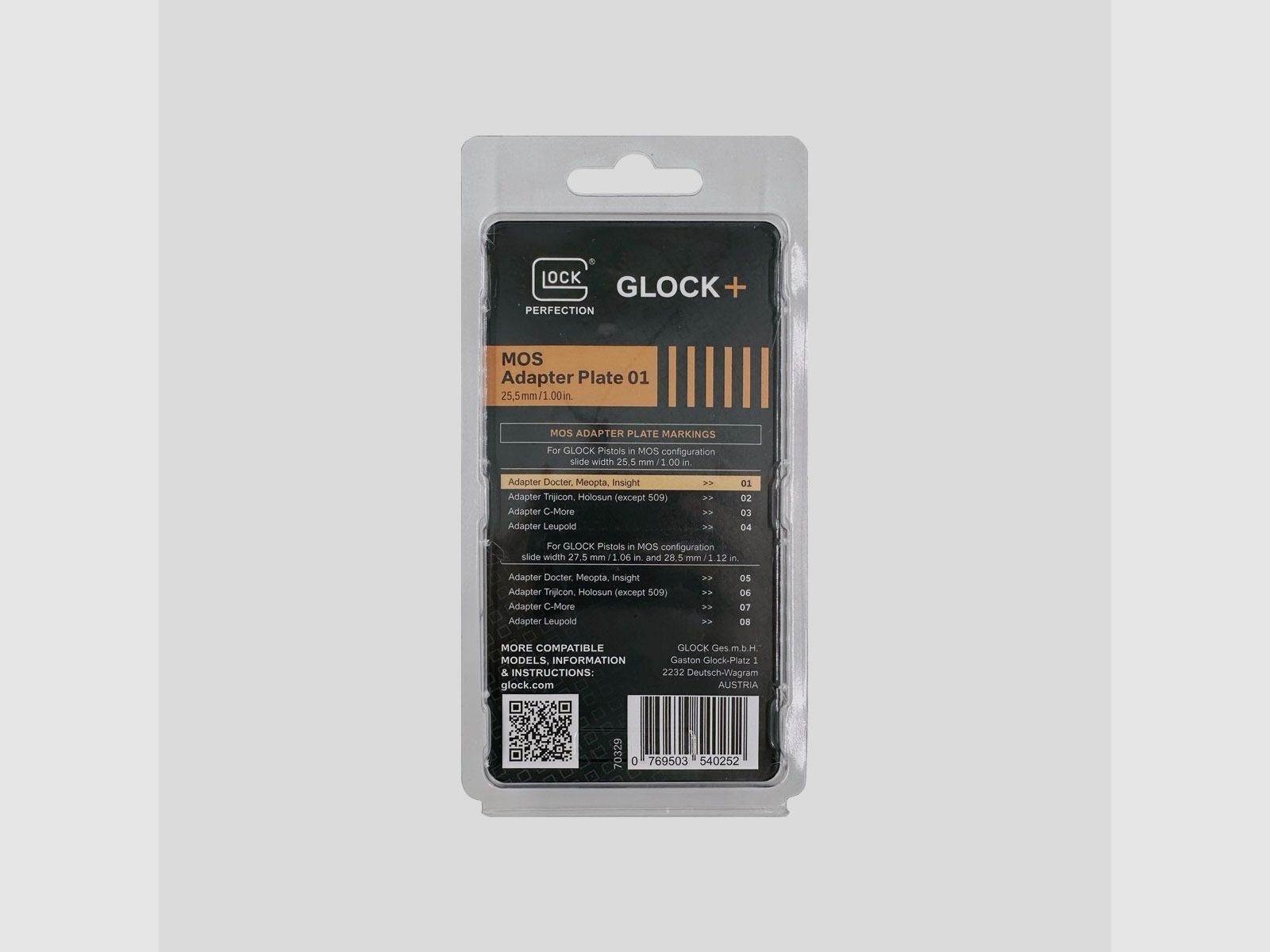 Glock – MOS Adapter Plate 01 Docter / Meopta / Insight, Bild 3 von 3