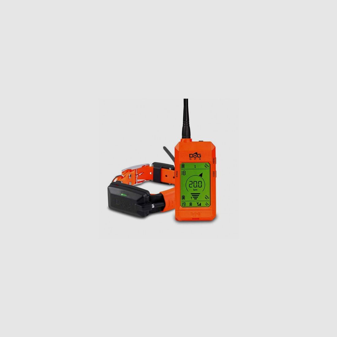 GPS Dogtrace X25 – arancione (dispositivo portatile + collare + caricabatterie), immagine 1 di 6