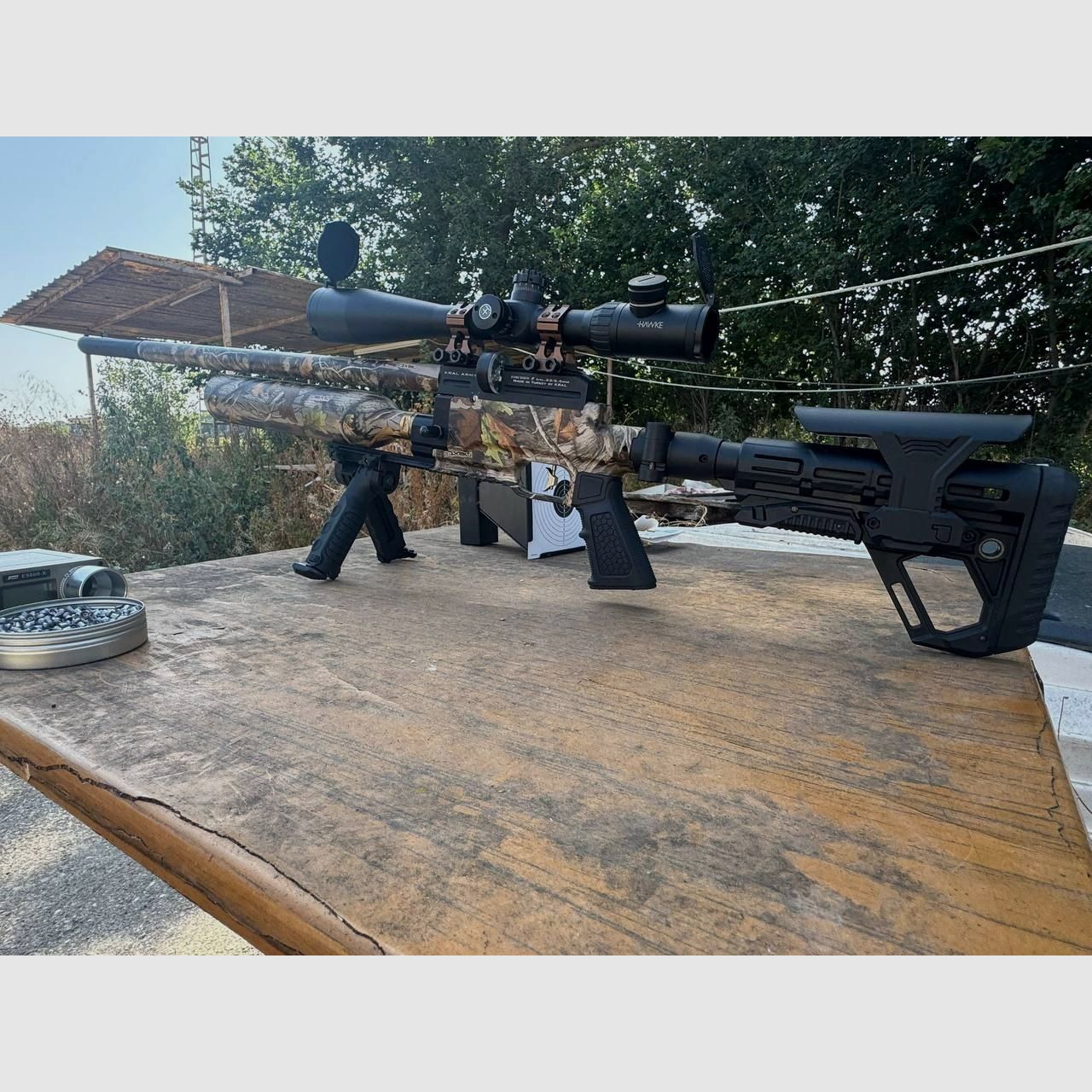 Complete lot PCP KRAL Puncher Jumbo Camo 5.5