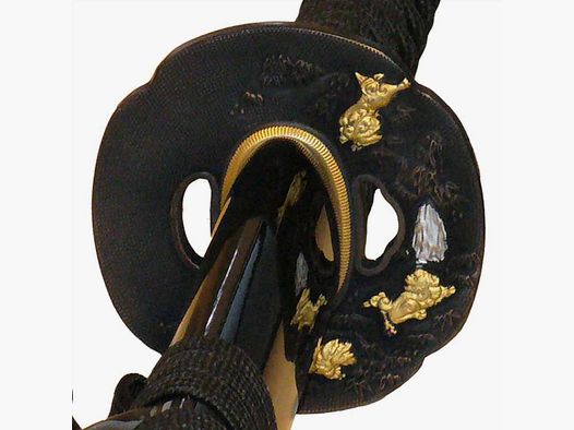 Le Shogun Lion Dog - Shih Tzu Katana - Acier au carbone 1060