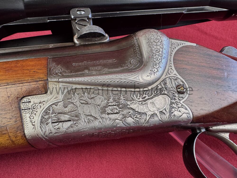 Merkel double-barreled shotgun