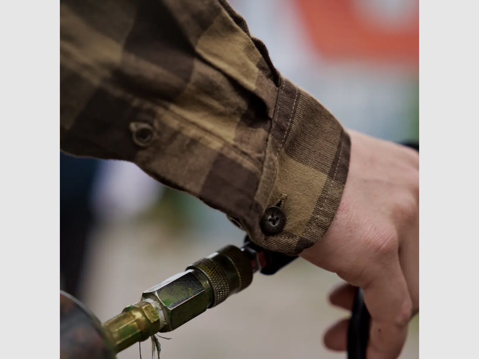 Härkila Scandinavisch Shirt (Antiek Brons Ruit)