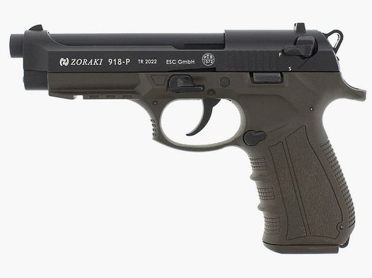 Zoraki 918 blank pistol 9 mm P.A.K. ODG