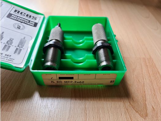 RCBS Matrizensatz 9,3 x 62MM Full Length Rifle 2-Die-Set NEU, OVP