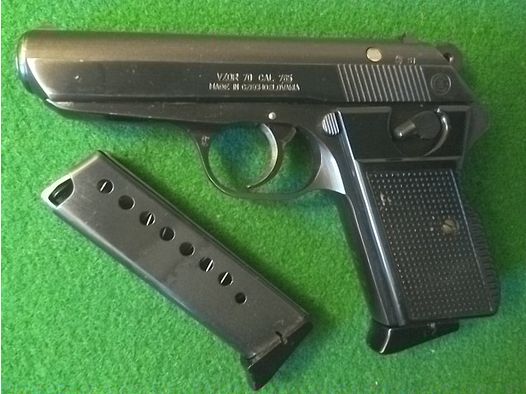 SL-Pistole CZ Mod. VZOR 70 im Kal. 7,65 mm Browning