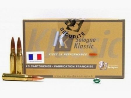 SOLOGNE Munizioni cal.308 win 168gr HPBT KLASSIC subsoniche
