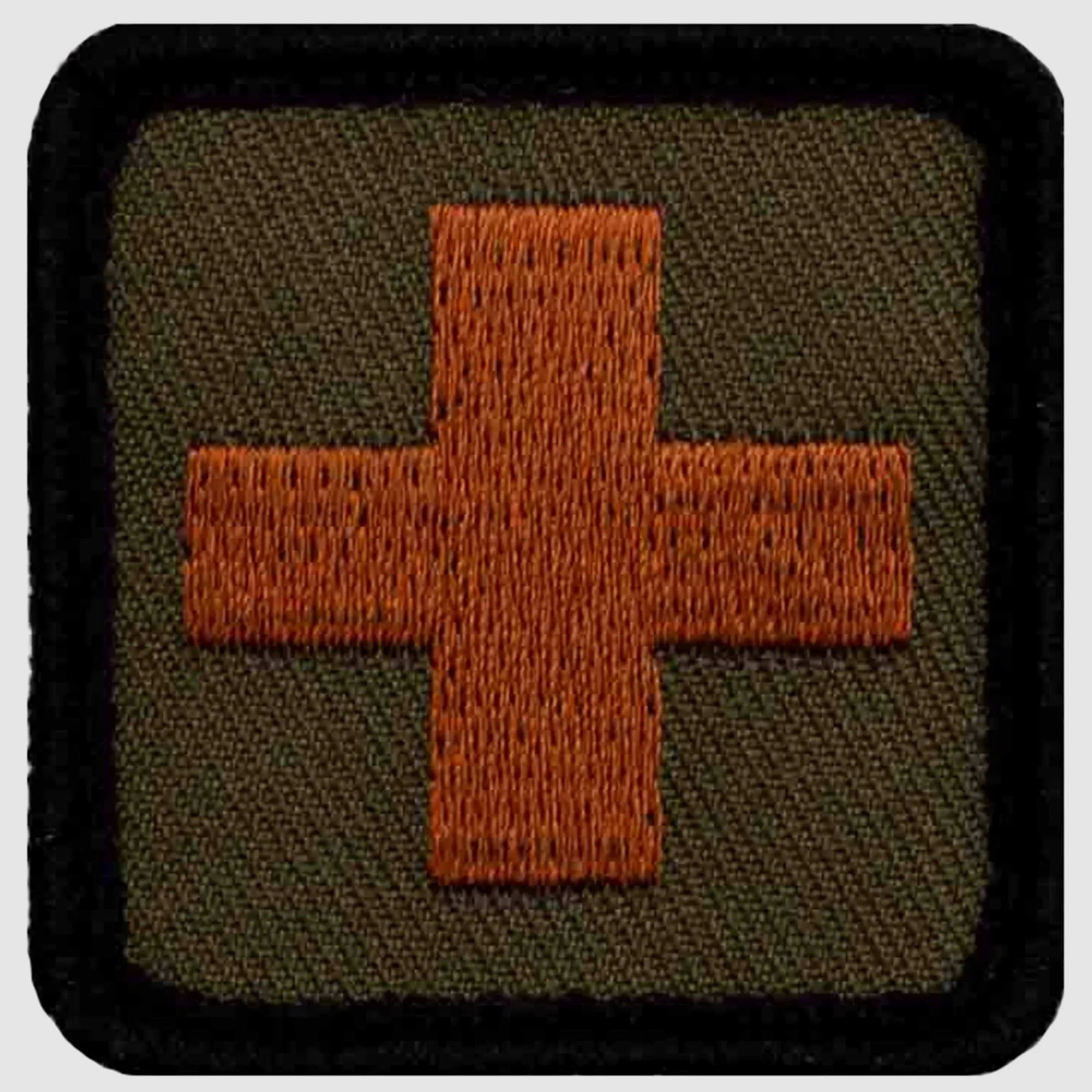 Café Viereck Patch Kreuz