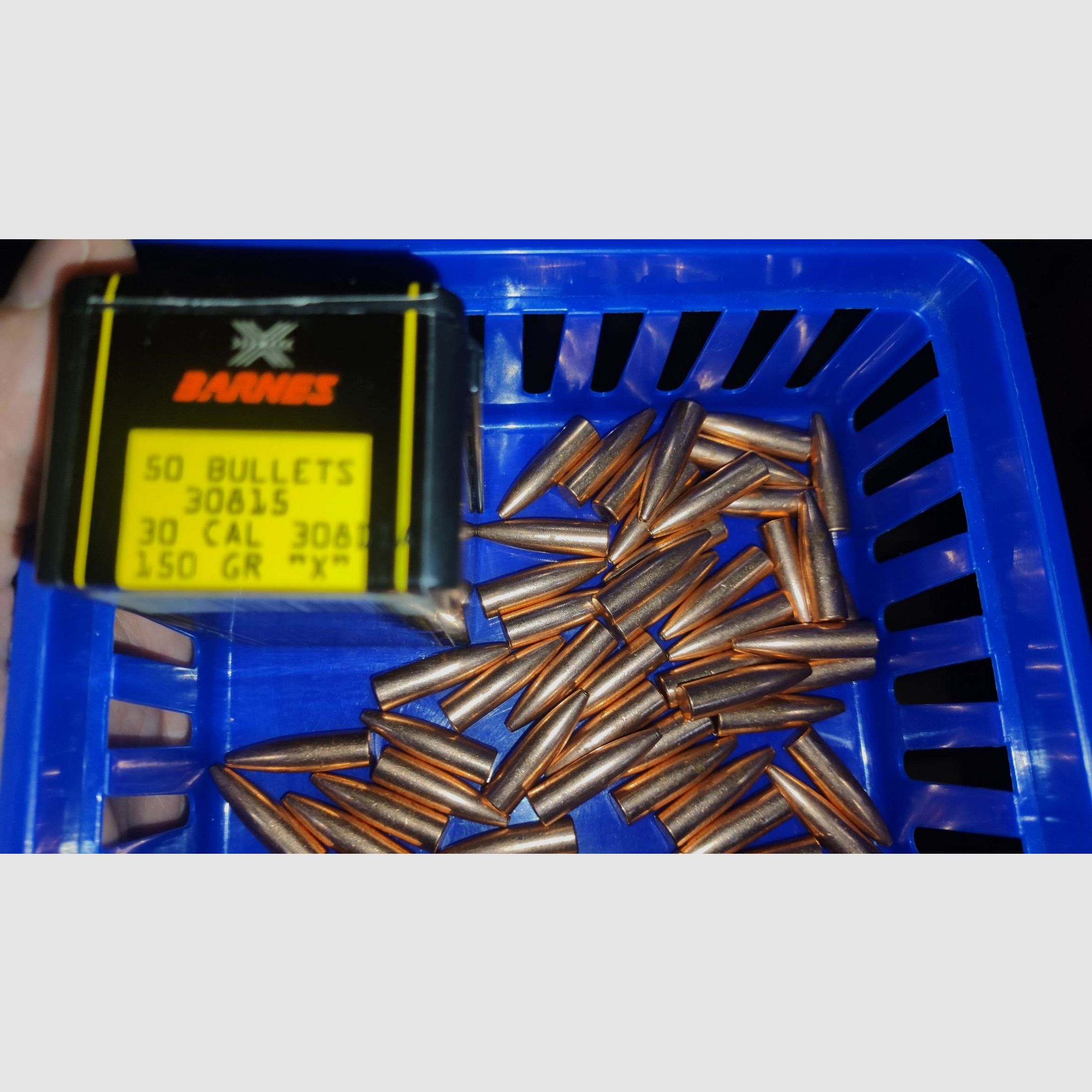 49x Barnes ´´X`` Geschosse .308 150gr. (Spitzer) 30815