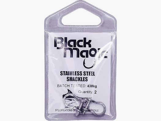 BLACK MAGIC SS SHACKLE 430KG