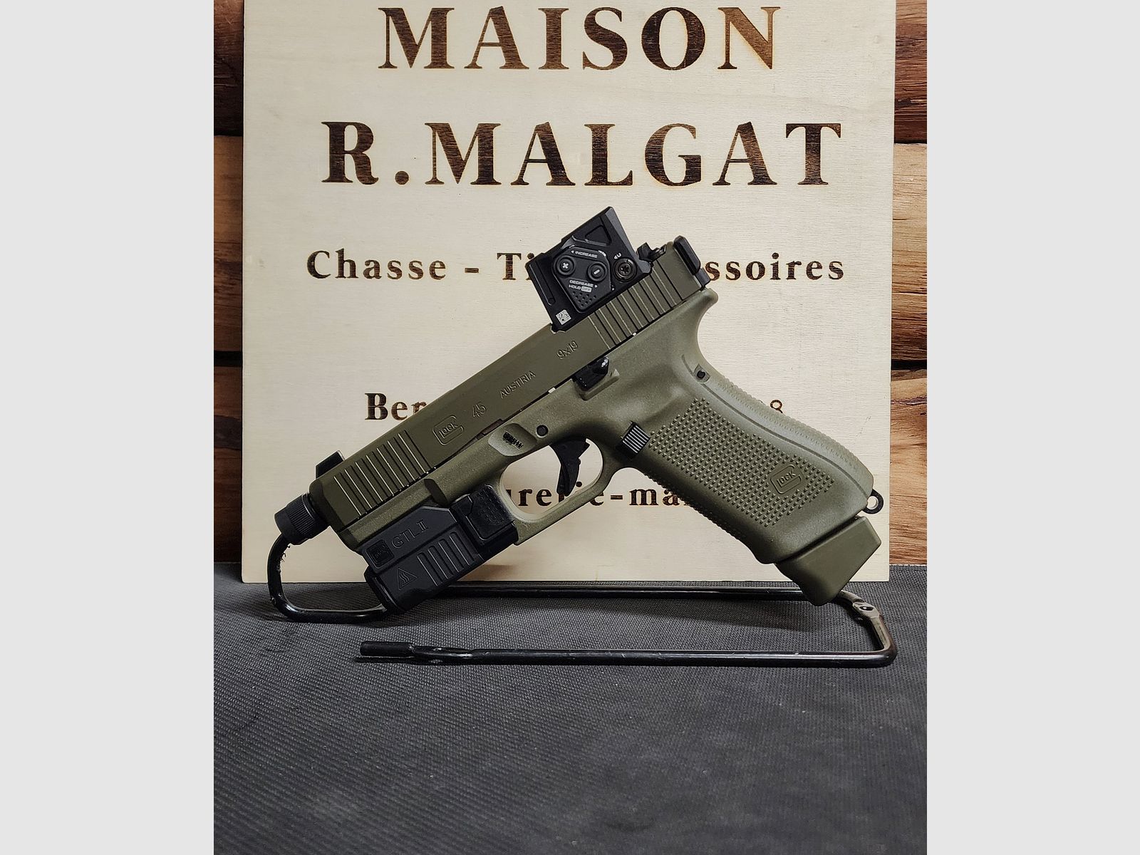 GLOCK 45 Gen5 FS MOS Fileté A-CUT Aimpoint COA GTL II Combo « Edition Hunter ODG » cal.9×19 (auf Bestellung), Bild 1 von 11