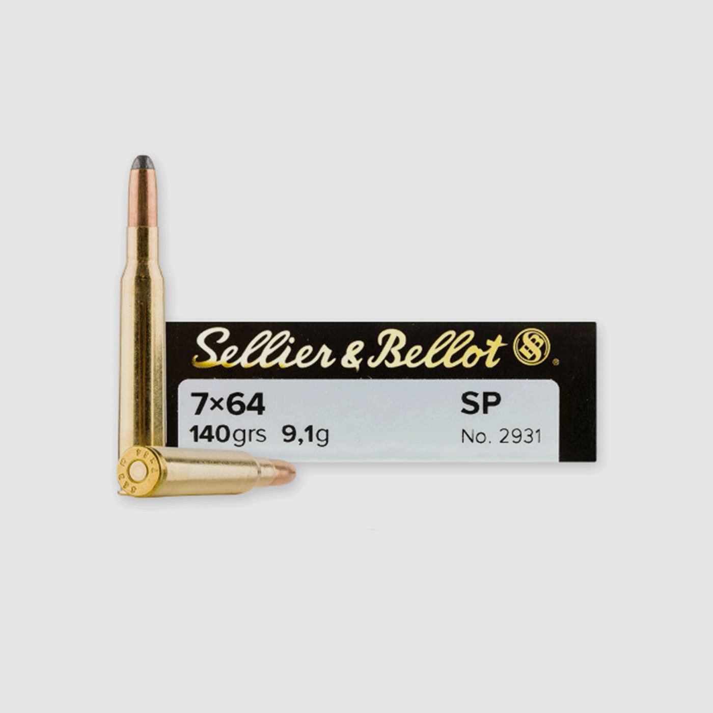SELLIER & BELLOT – 7×64 SP 140grs 9,1g No. 2931 (20pz)