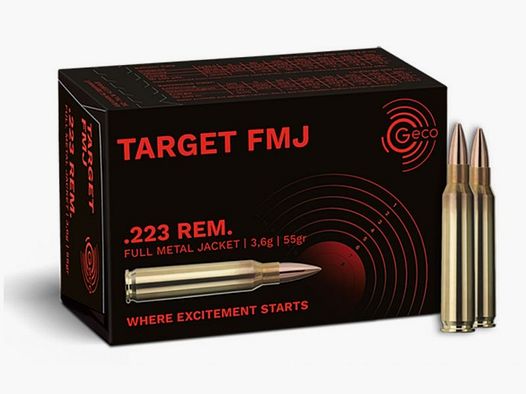 GECO MUNITIONEN .223 R 55 GRAINS