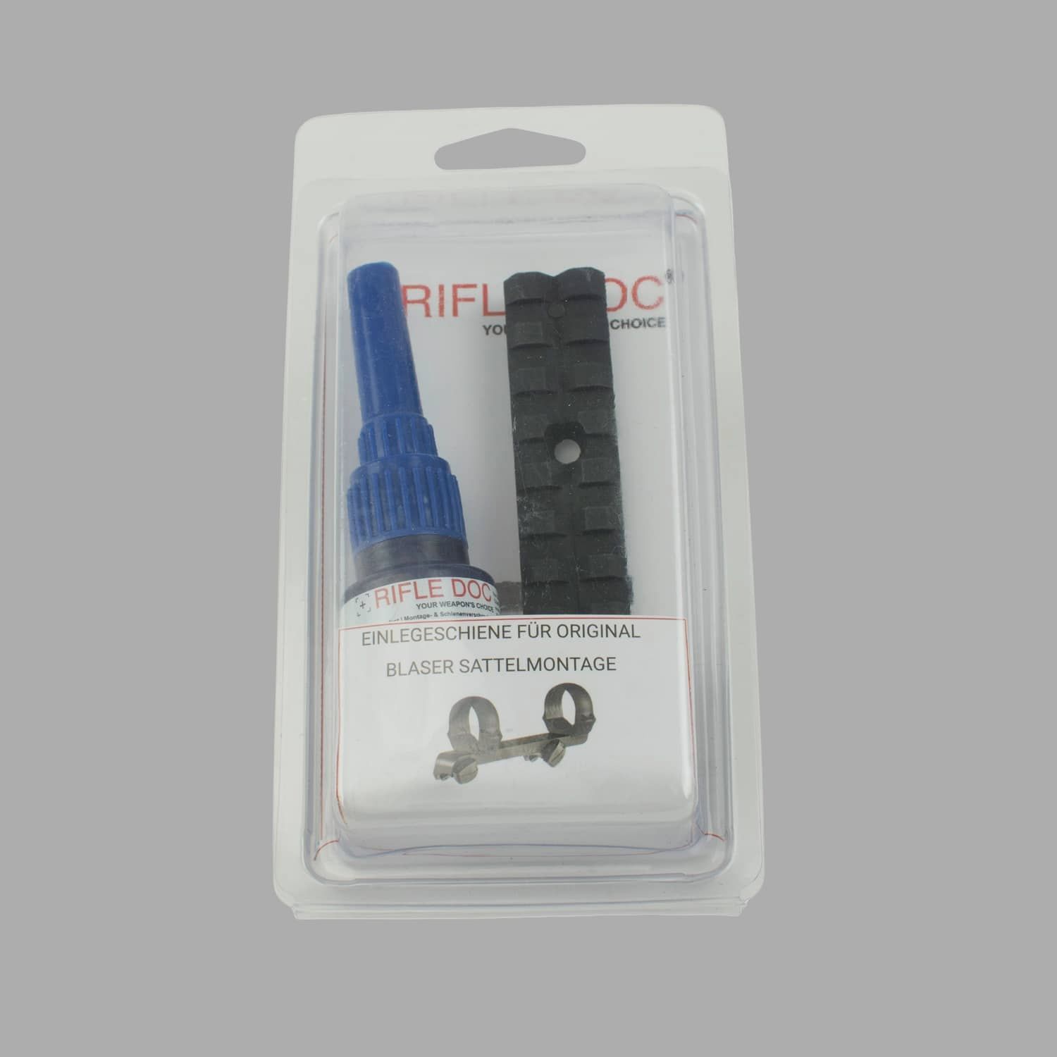 Einlegeschiene für ORIGINAL Blaser Sattelmontage