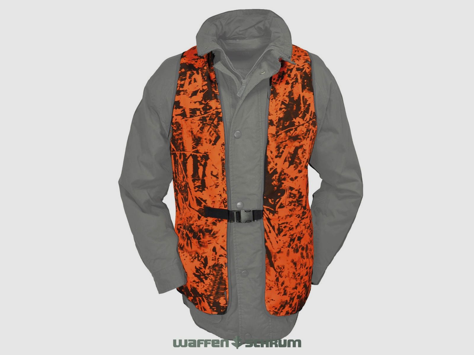 Hubertus warning vest piglet orange