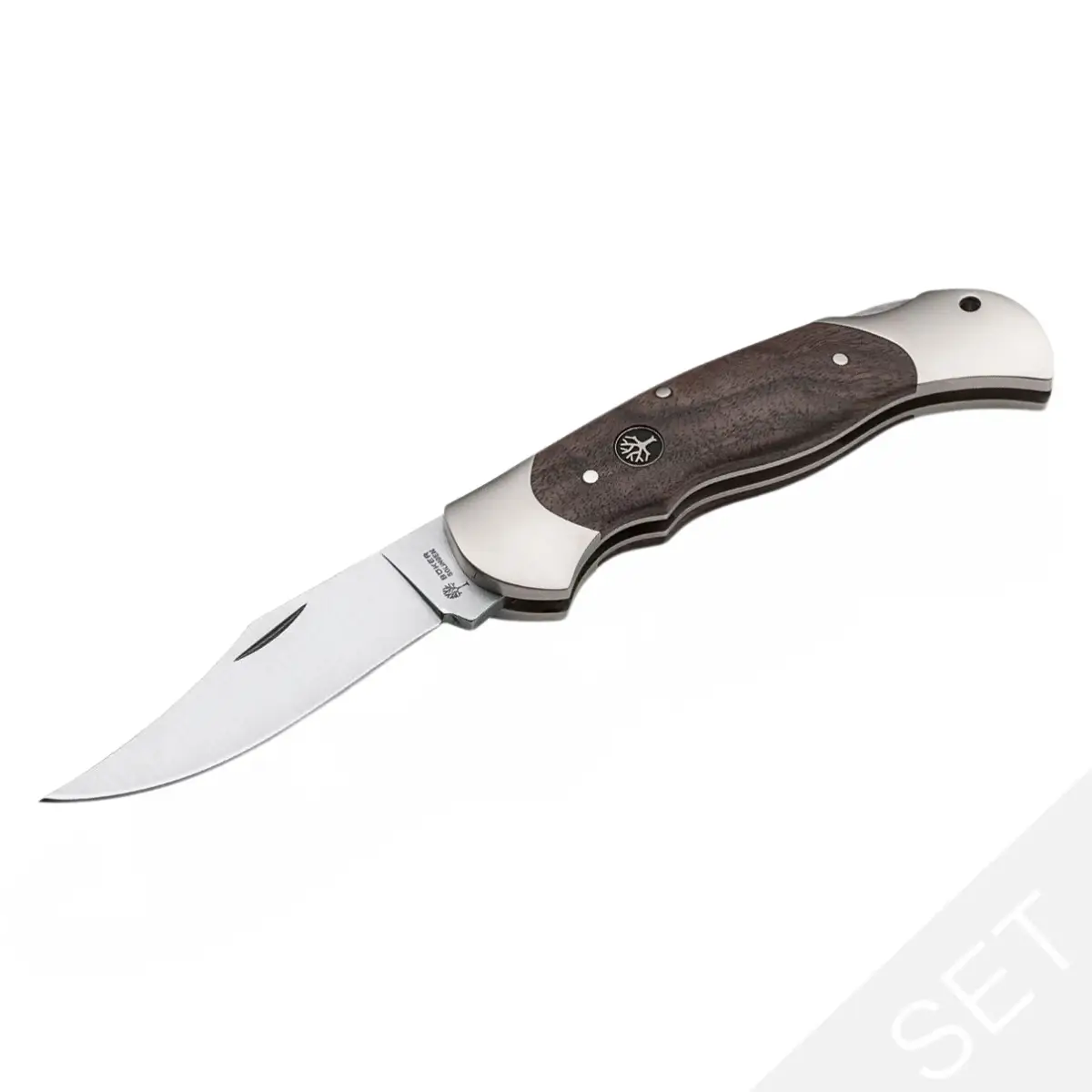 Set de couteaux de poche Böker Optima Noyer