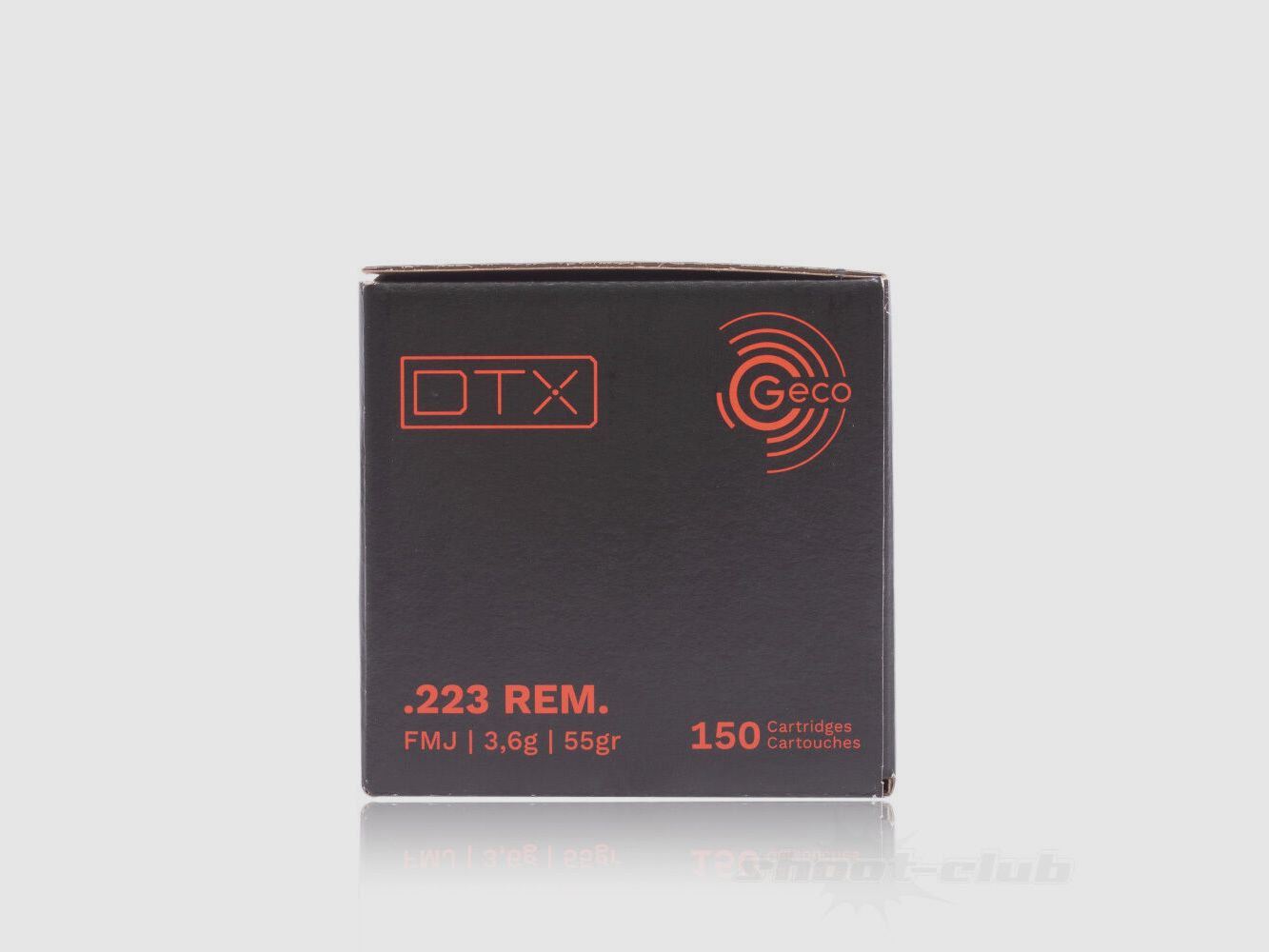 Geco DTX FMJ 3,56 / 55gr 150Stk.