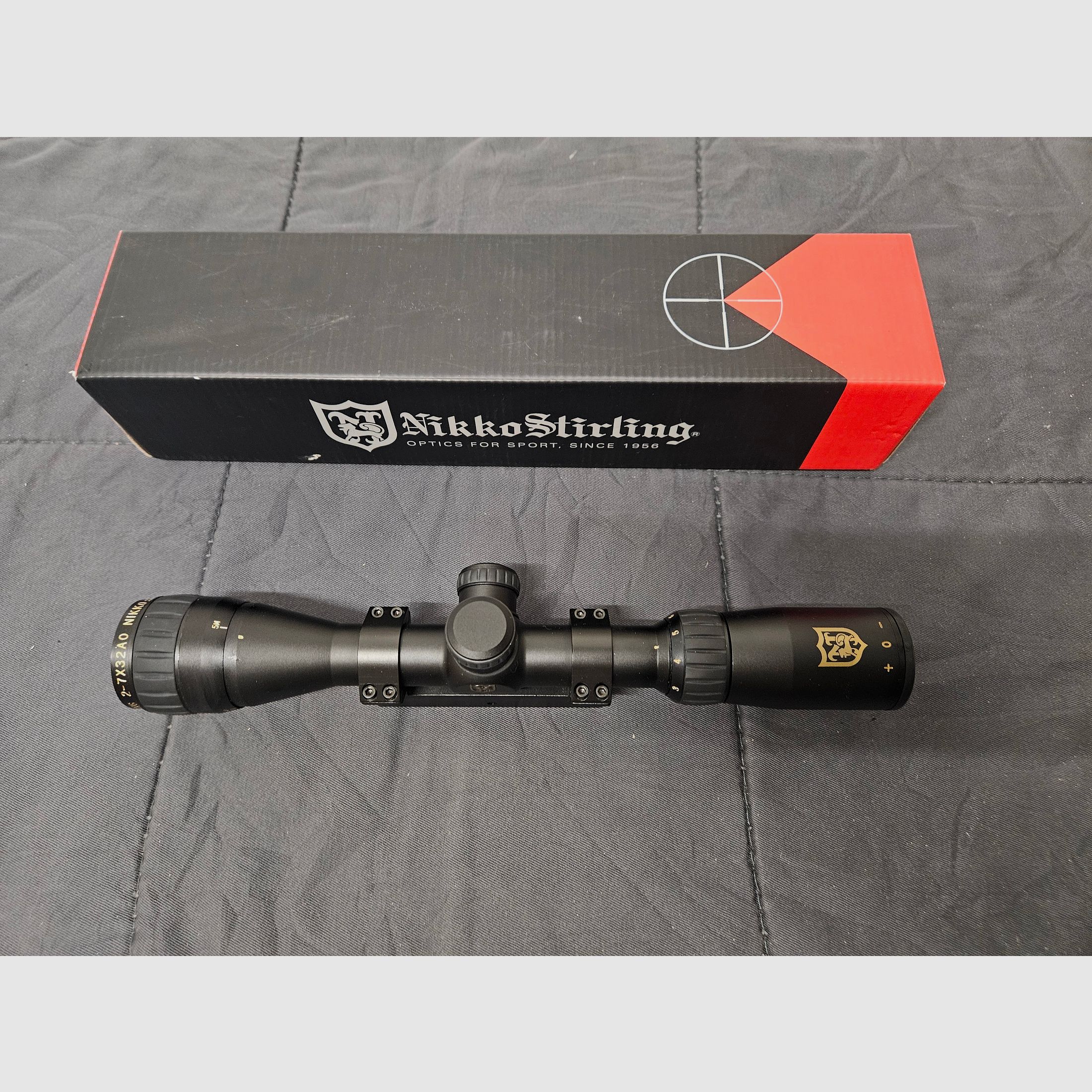 NIKKO STIRLING 2 -7X32 ZIELFERNROHR HALF MIL DOT (NGRA2732)