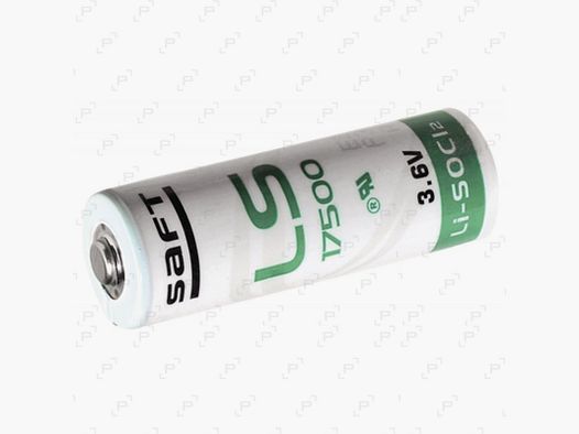Blister mit 1 Lithiumbatterie SAFT LS 17500 3,6V